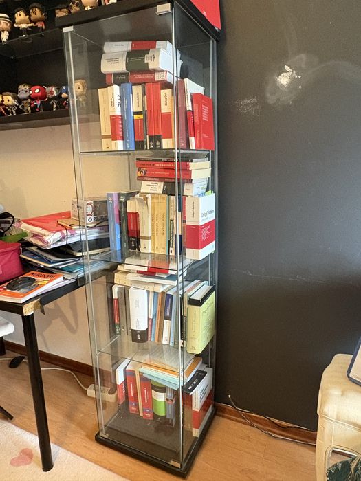 Vitrine de vidro em perfeitas condições