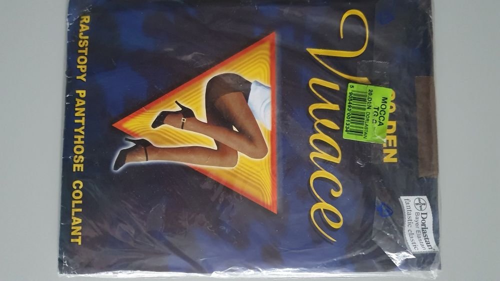 Brązowe rajstopy damskie 20 den r. M