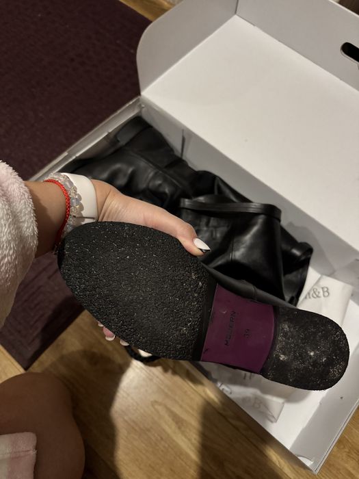 Зимні сапоги шкіра