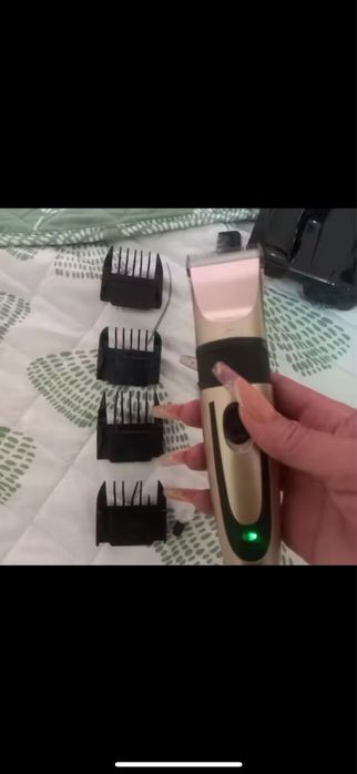 Акумуляторна машинка для стриження волосся, керамічне лезо