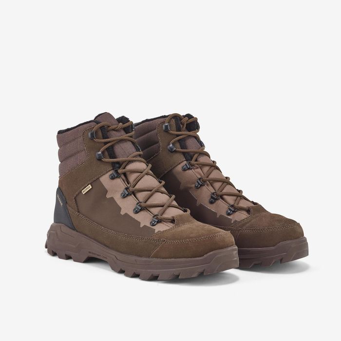Botas de Caça Impermeáveis e Quentes Crosshunt 140 Castanho