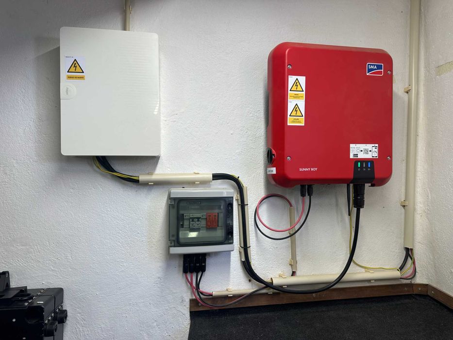 Instalação de painéis solares fotovoltaicos