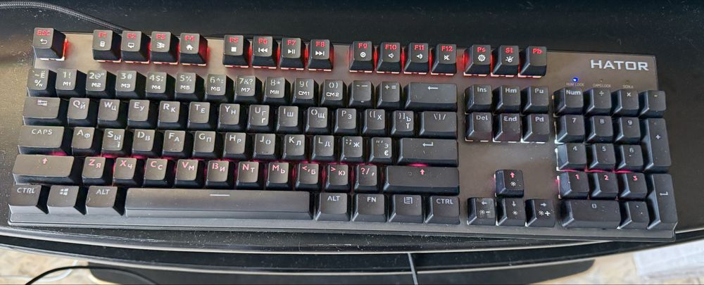 Клавиатура HATOR Starfall Rainbow HTK-608