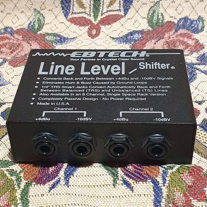 Ebtech Line Level Shifter transformator audio
