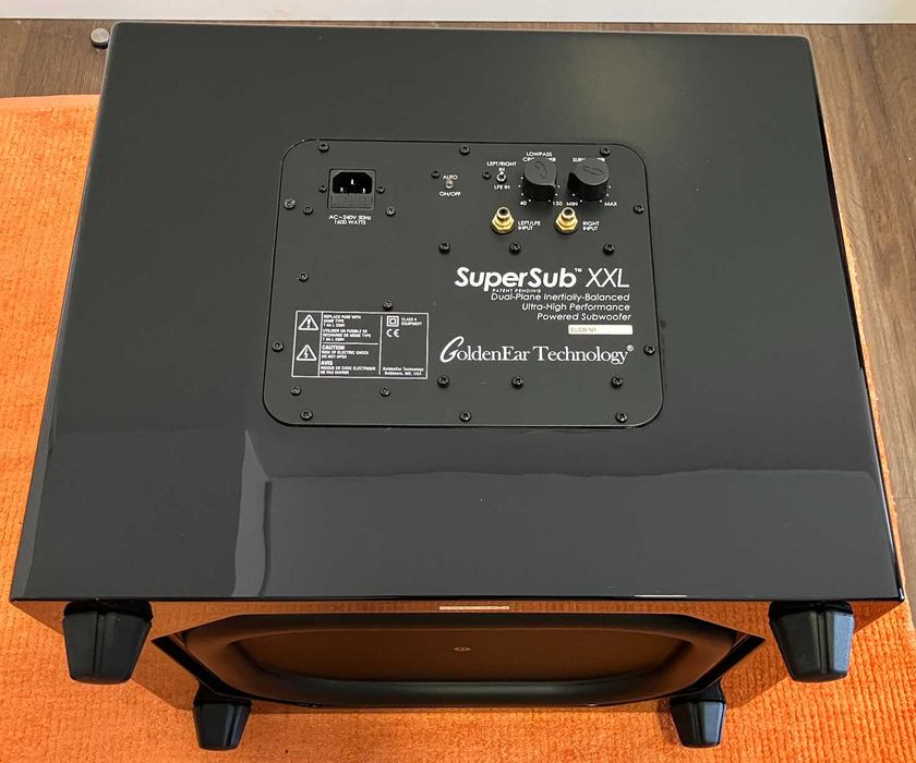 Subwoofer GoldenEar SuperSub XXL 10Hz–200Hz home cinema ou Hifi