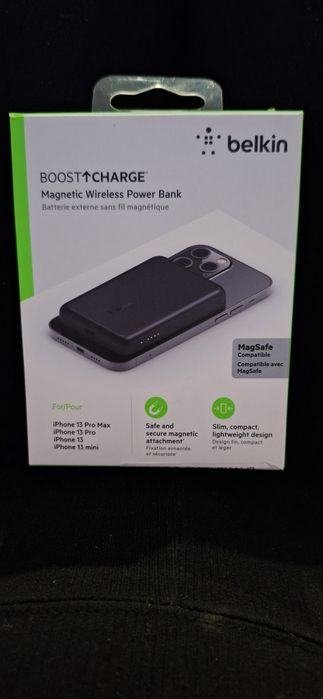 BELKIN bezprzewodowy magnetyczny powerbank 2500 mAh iPhone