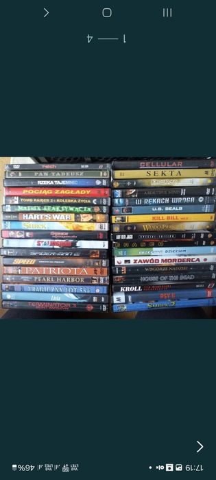 Płyty DVD kolekcja 70 sztuk