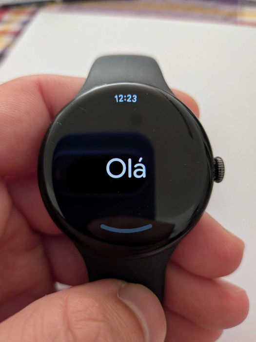 Google Pixel Watch 4 45mm Wi-Fi — Como Novo (Caixa e Fatura de Compra)
