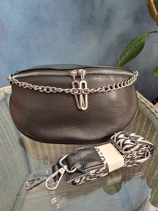 Nerka Skórzana Torebka Crossbody K4