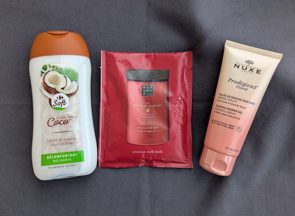 Гели для душа Nuxe Rituals масло молоко Франция