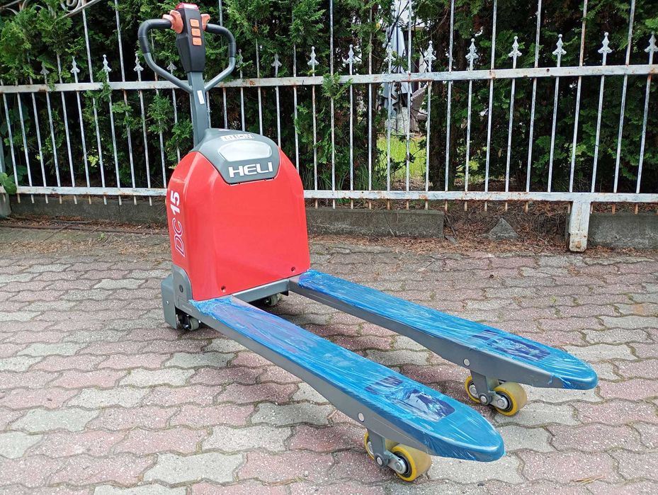 Paleciak Elektryczny HELI • 1500 kg • Wózek Widłowy • Bateria Li-Ion