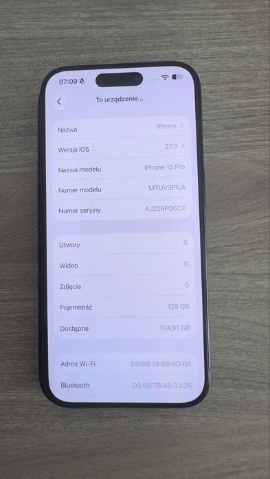 iPhone 15pro (stan idealny)