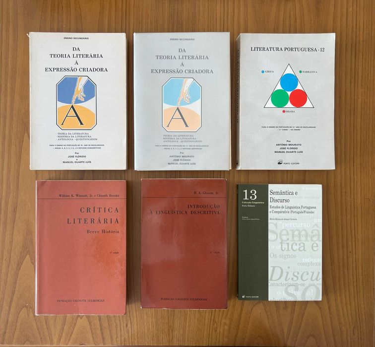 Livros de Teoria Literária [de 2€ a 30€] PORTES GRÁTIS!!*