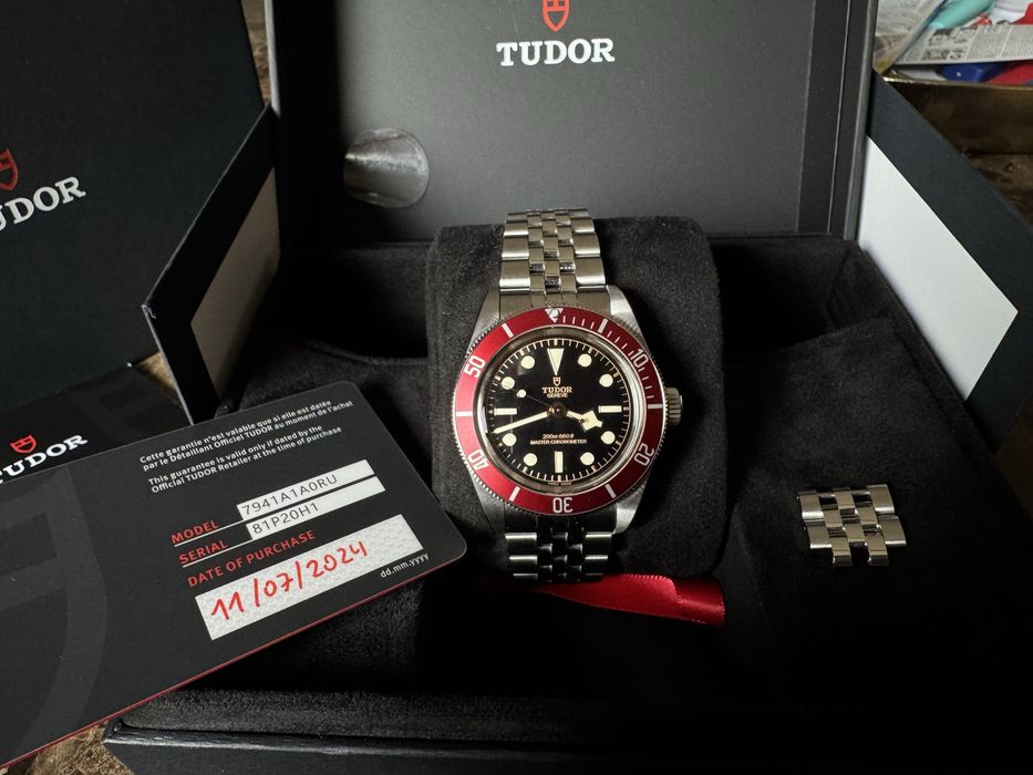 Jak nowy TUDOR Black Bay 41 Jubilee 7941A1A0RU marka Rolex
