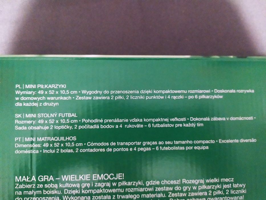 Gra Mini Piłkarzyki