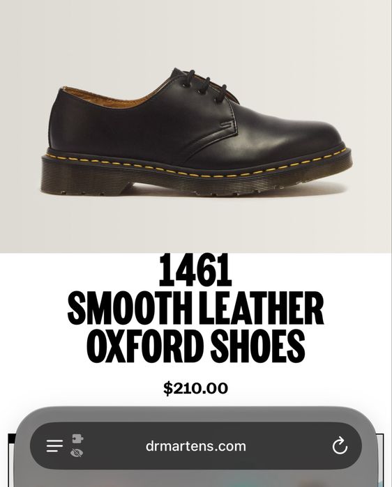 Dr.Martens 1461 42розмір, UK8, US10