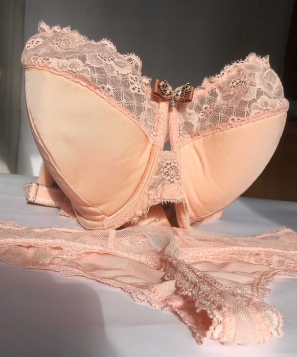 Ava biustonosz 80F +figi L kpl koronkowy