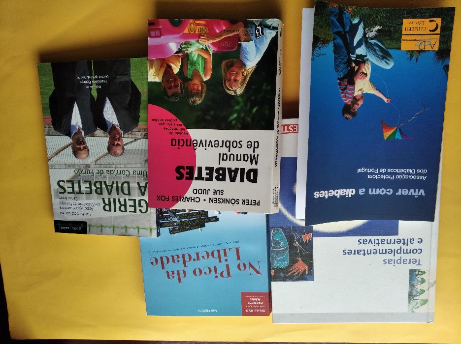 Livros sobre Diabetes e Terapias complementares alternativas