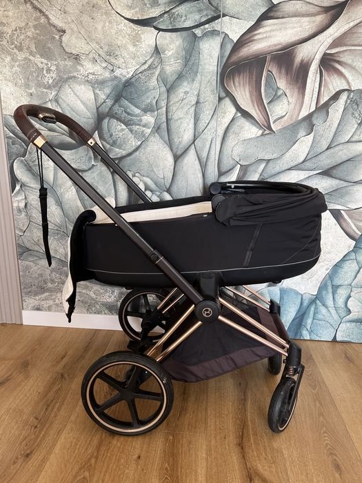 Wózek Cybex Priam 2.0 – zestaw 2w1 (gondola + spacerówka) + akcesoria