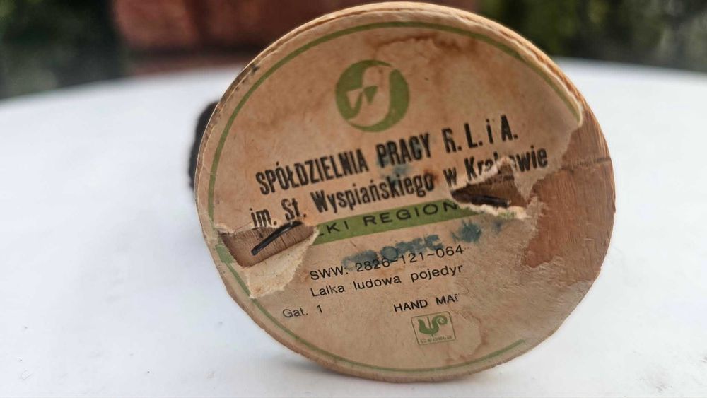 Cepelia,Lalki Regionalne,Kielczanin,lata 70