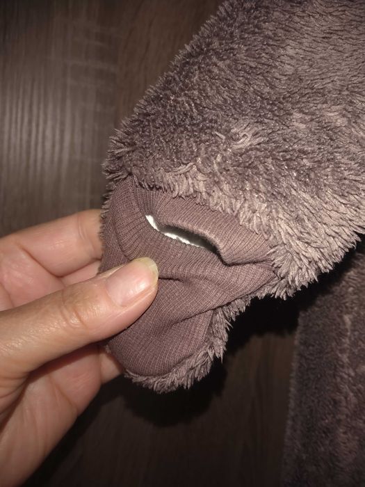 Комбинезон с капюшоном, "человечек" H&M для мальчика 66см 2 - 4 месяца