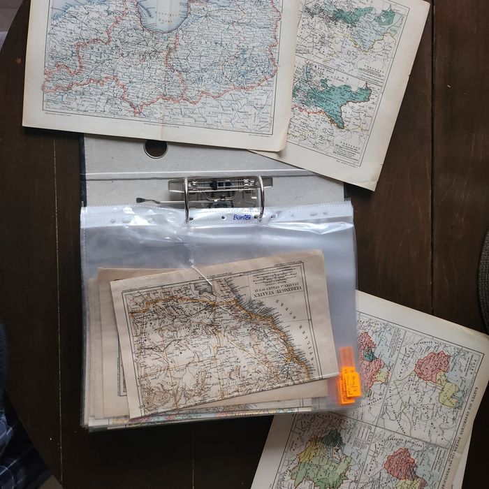 Kolekcja starych map - XIX wiek