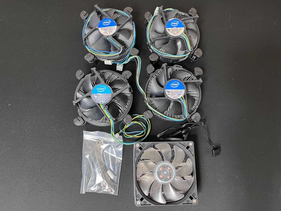 Coolers para CPUs (ver descrição)
