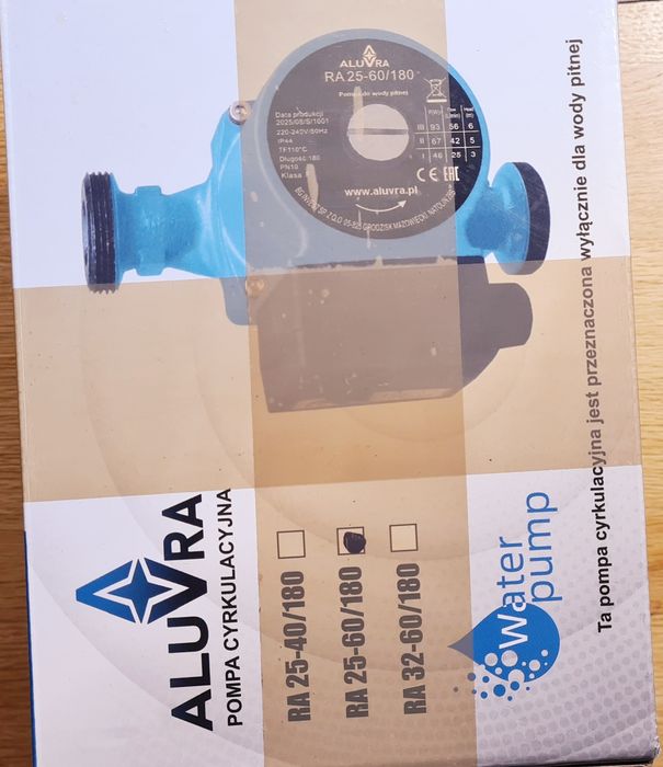 Pompa obiegową cyrkulacyjna do pieca. Nowa