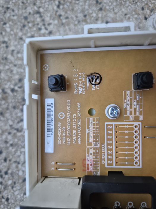 Placa Electrónica Máquina Lavar Samsung