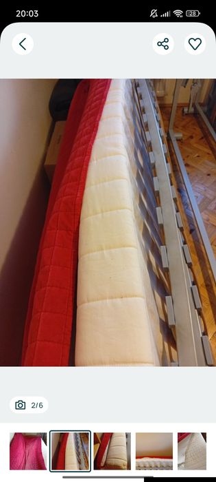 Łóżko beddinge Ikea stelaże