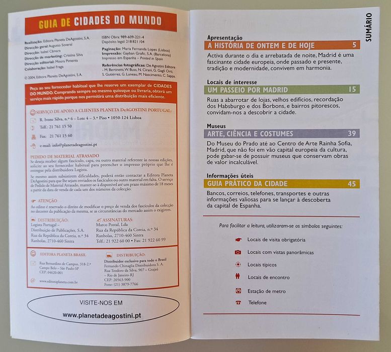 Cidades do Mundo (27 DVD's + 27 Guias)