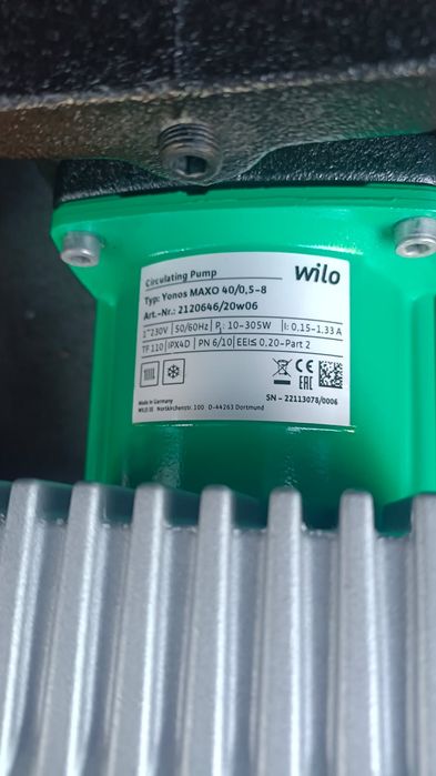 Wilo-Yonos MAXO 40/0,5-8