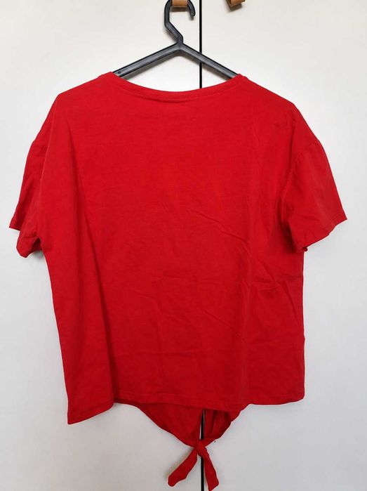 T-Shirt Vermelha "Monday" - Atrativa Moda