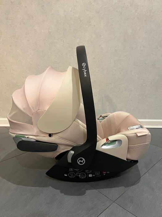 Автокрісло Cybex Cloud T i-Size Plus автолюлька рожева б/у