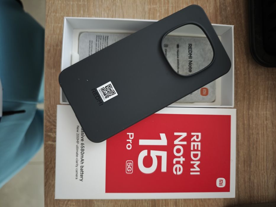 Redmi Note 15 Pro Gris Titane 5G 12/512 NOVO
