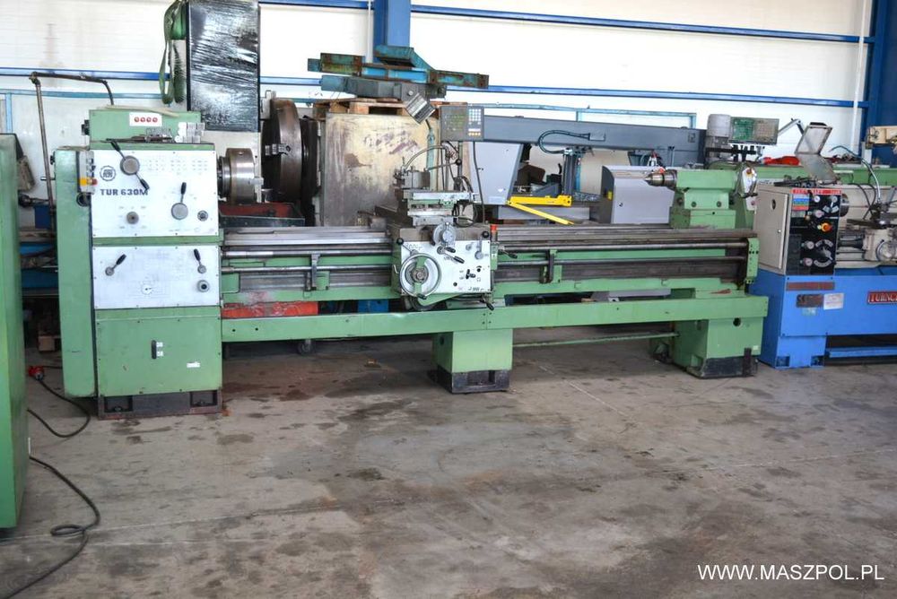 Tokarka TUR 630 M x 2500 - FAT. WRZE 90 - ODCZYTY - STAN - BDB - FILM