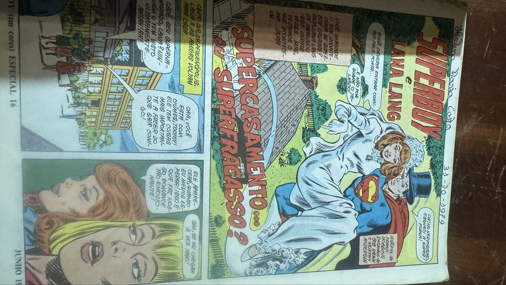 Superman tudo em cor super boy