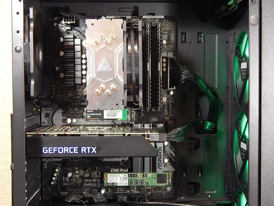 Ігровий ПК, RTX 3060, i5-9400F, 16GB, NVMe, Wi-Fi, Win 11