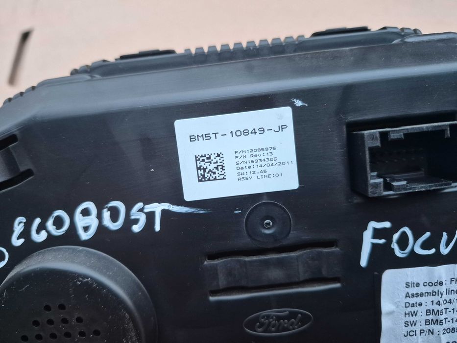 Licznik zegary 1.6 Ecoboost manual FOCUS MK3 197 tyś km europa