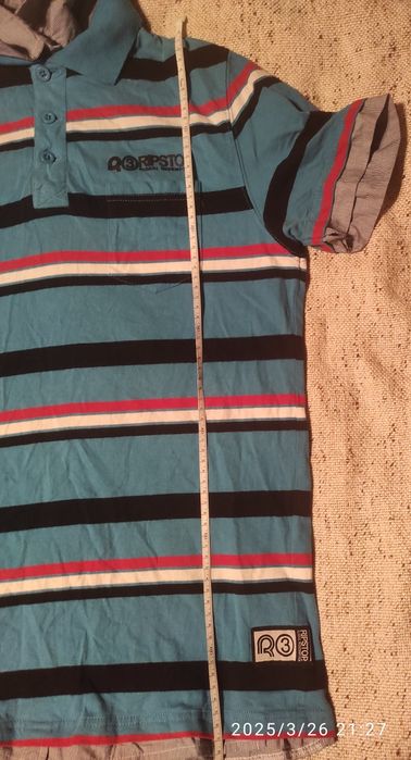 Męska koszulka w paski