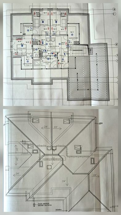 Sprzedam działkę budowlaną w CENTRUM Wolanowa z gotowym projektem domu PRYWATNIE - Widok 4