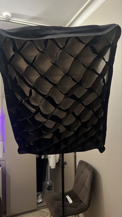 Набір постійного світла, софтбокс + 3 лампи + соти