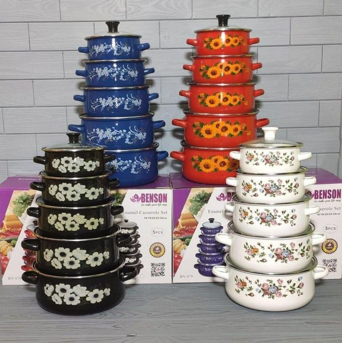 Набір каструль,набор каструль,кастрюля,скло,жаростійка