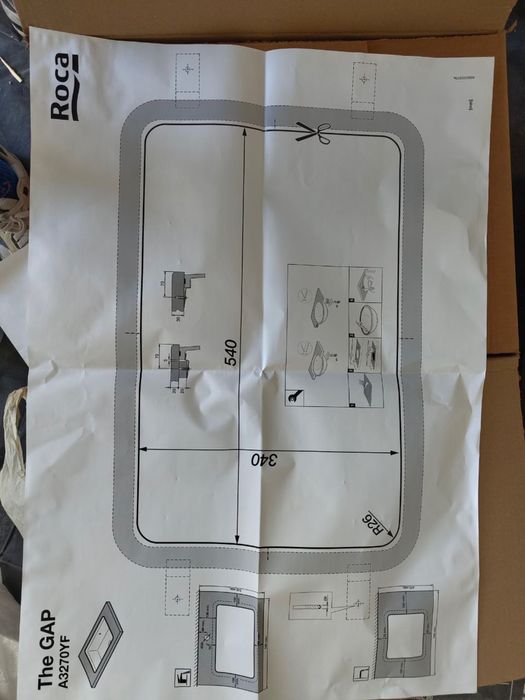 Умивальник Roca новий