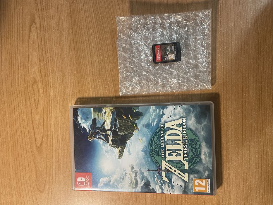 The Legend of Zelda Tears of the Kingdom Nintendo Switch Jogo