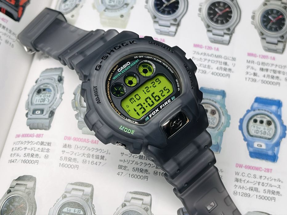 Casio G-SHOCK DW-6900 Fox Fire Dw-6600