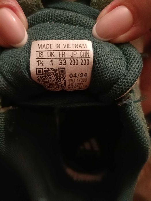 Adidas zielone 33