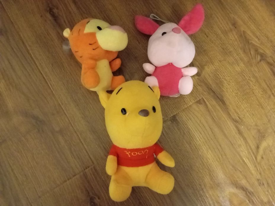 Maskotki Kubuś Puchatek Tygrysek i Prosiaczek