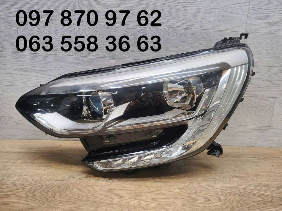 Фара передня ліва renault megane iv 4 led 260603157R
