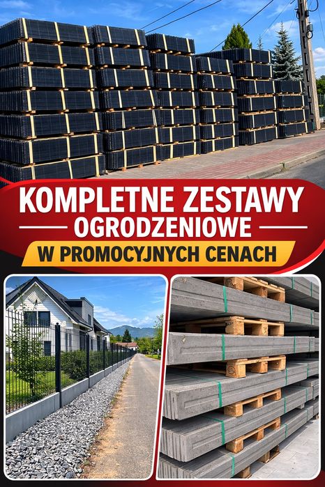Ogrodzenia panelowe bramy furtki